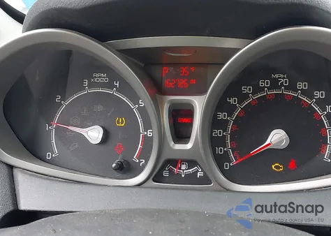 2012 Ford Fiesta Se из США, поврежденный, VIN 3FADP4BJ5CM131667